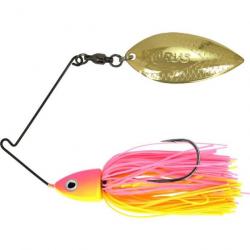 Spinnerbait Xorus Full Cover TI 10g 10g Pink & Yellow