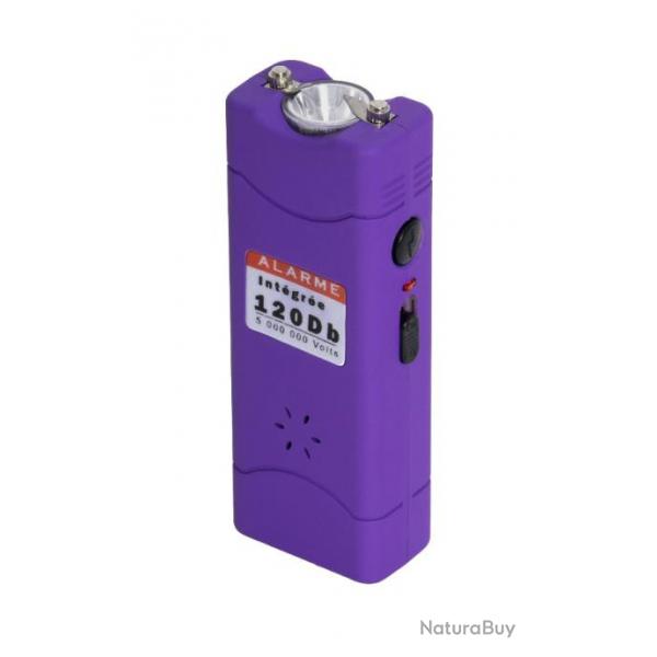 Shocker lectrique  Violet  lampe + alarme de 5 000 000 Volts   (Type Taser)