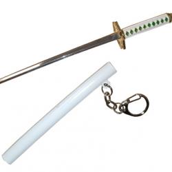 Porte clés Katana Blanc