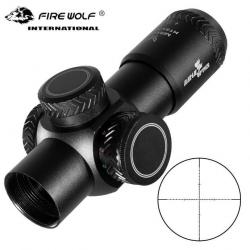 FIRE WOLF 3X28IR- fusil à air comprimé de chasse, point vert et rouge