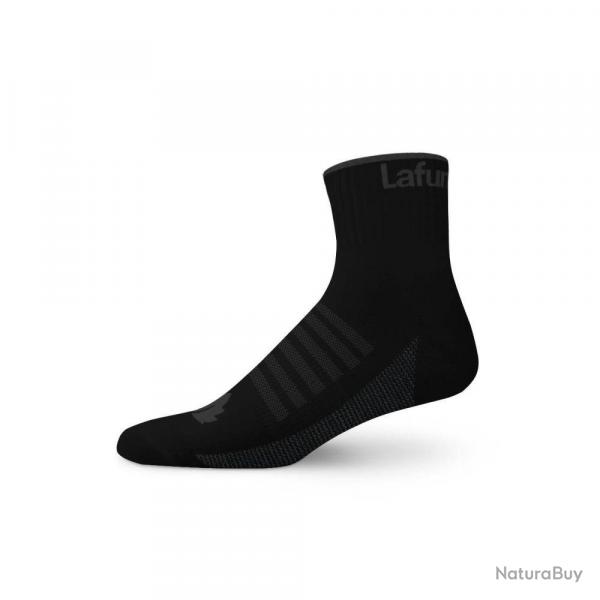Chaussette de Randonne Lafuma "ACTIVE WOOL QUARTER" 42 - 44 Noir