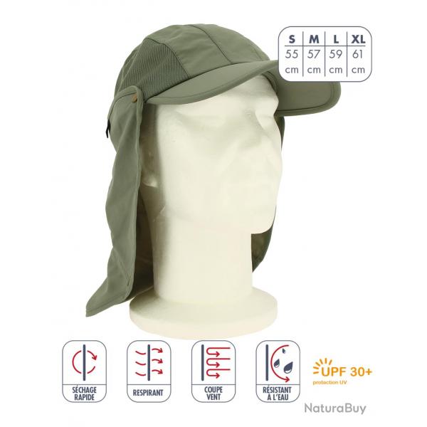 Casquette Saharienne Elementerre Albatros Kaki