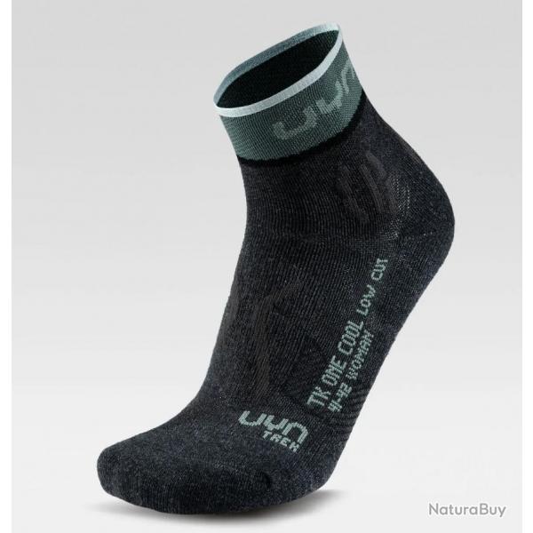 Chaussette de Randonne UYN "TREKKING ONE COOL LOW WOMEN'S SOCK" 37 - 38 Gris