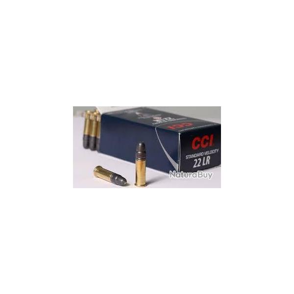 Cartouches Standard Velocity 22LR - CCI