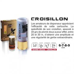 Cartouches Croisillon Cal.12/67 34grs - MARY ARM 6