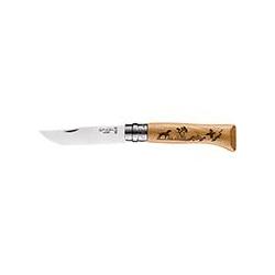 Couteau Animalia Inox N°8 - OPINEL Sanglier