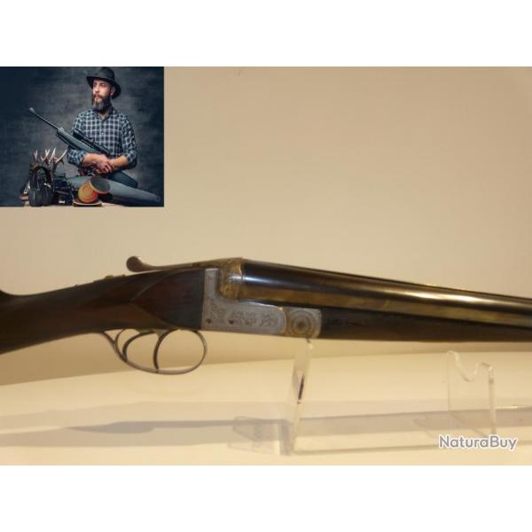 (833) Fusil De Chasse Juxtapos Artisan Belge Hamerless - OCCASION