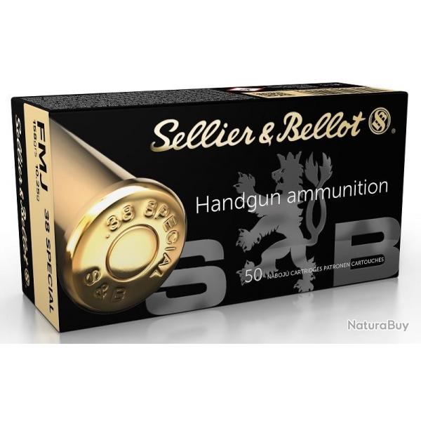 Balles 38SPL FMJ - SELLIER&BELLOT