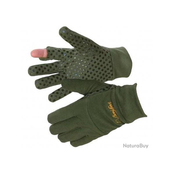 Gants Thermiques Anti-Slide Kaki Taille S - BENISPORT