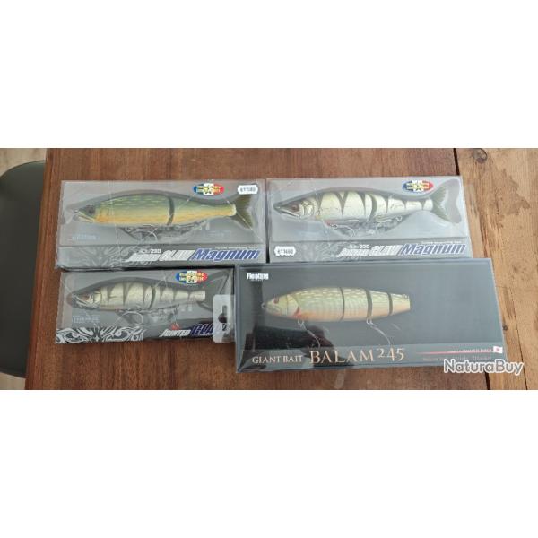 Lot de swimbait