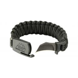 COUTEAU BRACELET PARA-CLAW MEDIUM DE 20 A 25CM PARACORD LAME 38MM