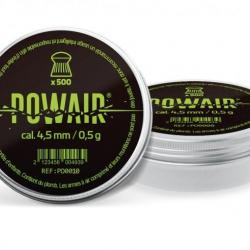 PLOMBS TETE RONDE POWAIR C.4.5MM X500