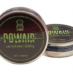 PLOMBS TETE RONDE POWAIR C.4.5MM X500