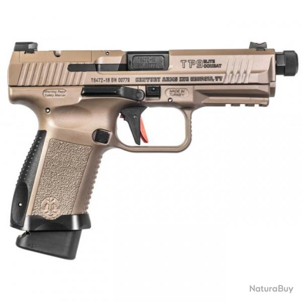 PISTOLET CANIK TP-9-SF ELITE COMBAT 9MM (9X19) FDE