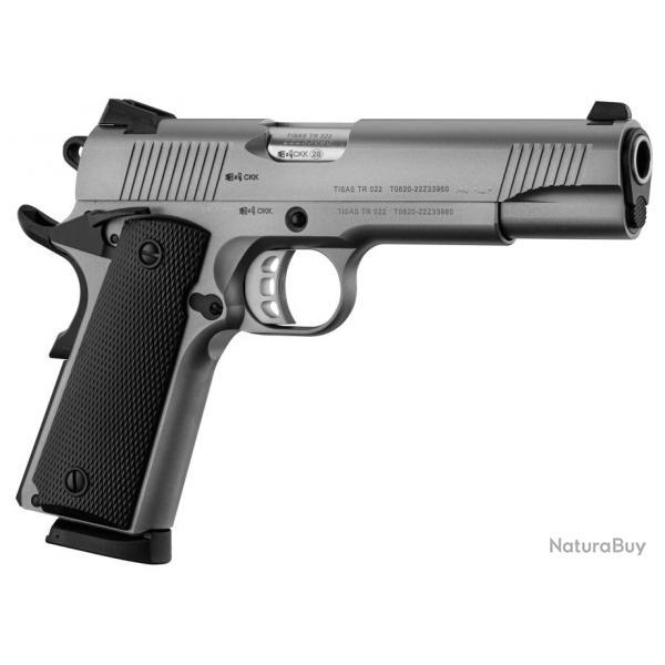 PISTOLET TISAS ZIG PC1911 STAINLESS NO RAIL 45ACP