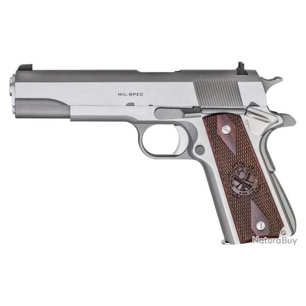 PISTOLET SPRINGFIELD ARMORY MIL-SPEC 5" INOX 45ACP