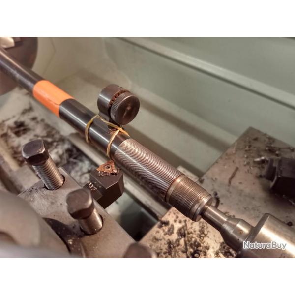 ATELIER // USINAGE SILENCIEUX FUSIL A POMPE ET SEMI AUTO