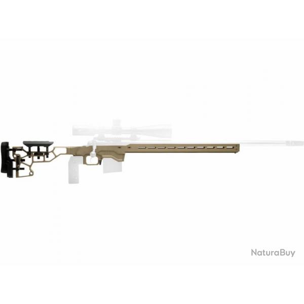 CHassis+buttstock mdt ACC xm defiance , couleur -sable poigne incluse