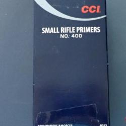 Amorces CCI400 small rifle