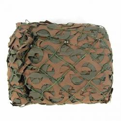 Filet de Camouflage Renforcé WOODLAND (Taille au choix) 3 x 6 m