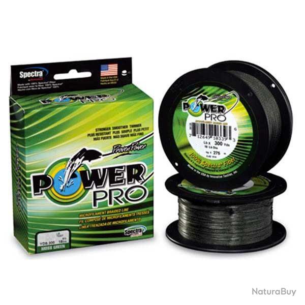 POWER PRO Tresse de Pche au Silure 275m 0,46mm Microfilament Bobine Ligne