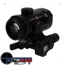 Magnifier Compact Sightmark XTM-3 avec support LQD rabattable sur le côté