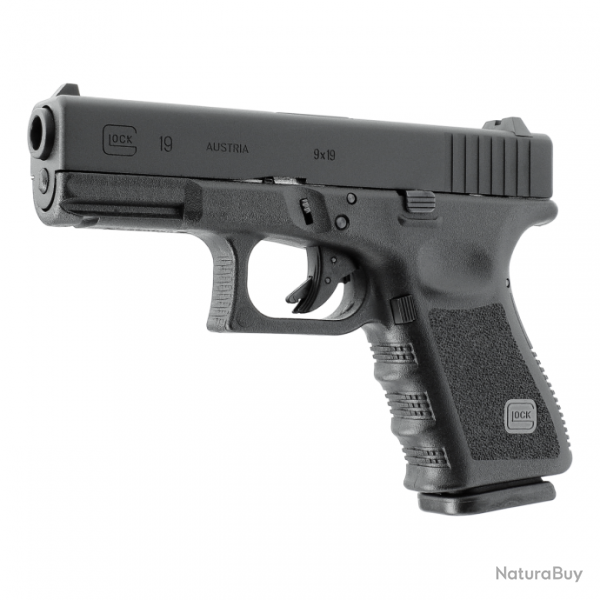 Pistolet Umarex Glock 19 - Cal. 6mm Gaz