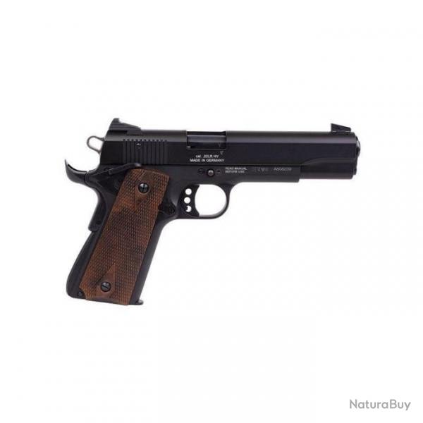 PISTOLET GSG 1911 NOIR PLAQUETTE BOIS CAL 22 LR