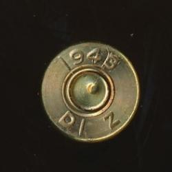 NEUTRA cartouche .303 British Ball Mk VIIZ ww2 CANADA par Défense Industrie. en 1943 balle NICKEL