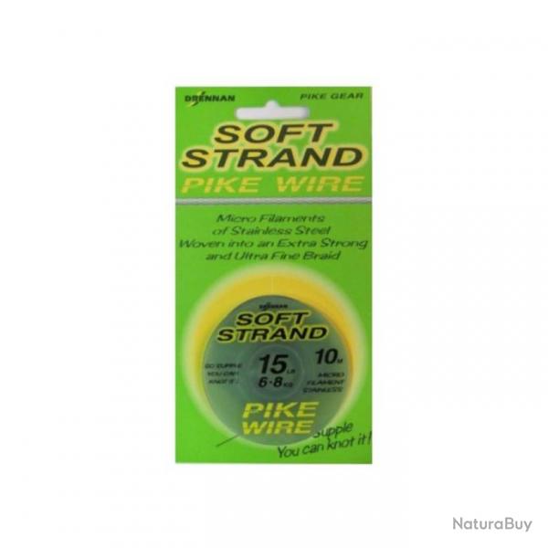 DRENNAN LOT DE 5 BOBINES SOFT STRAND PIKE WIRE 9.1KG