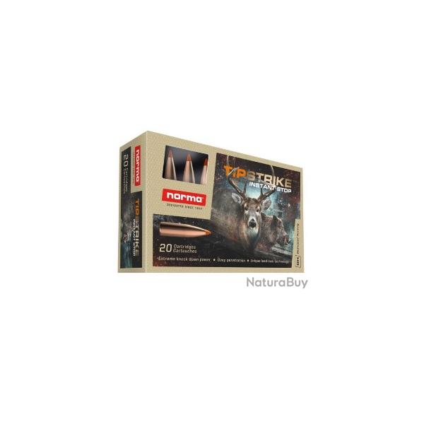 Munitions NORMA cal.300 win mag tipstrike 11g 170gr par 20