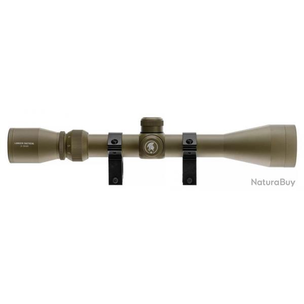 Lunette 3-9 x 40 Tan illumine rouge et vert Lancer Tactical