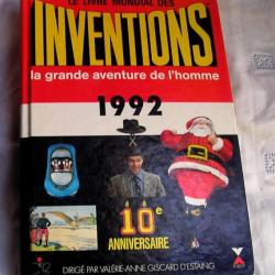 LE LIVRE DES INVENTIONS 1992, par Valérie Anne Giscard d' Estaing