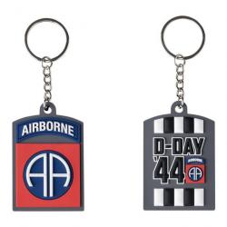 Porte-clés 3D PVC 82nd airborne d-day 44 | Fostex (0000 8700)