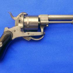 Revolver type Le faucheux, 7 mm à broche