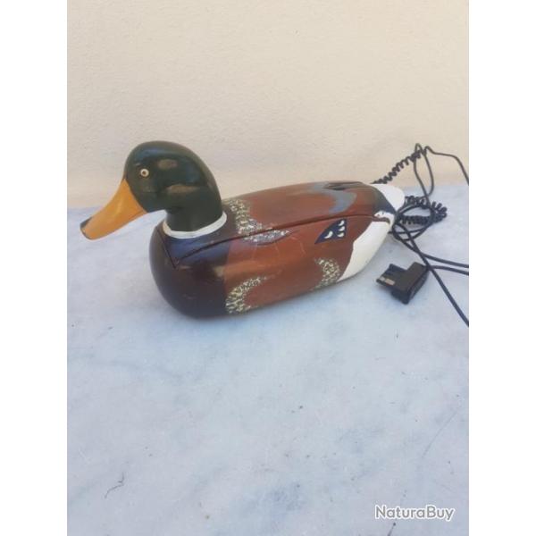 Tlphone forme canard vintage annes 80 90's bois