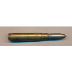 (12291) UNE  RARE CARTOUCHE 8mm Mle 1888 de 1895 TBE balle sertie 4 . au collet par Polte
