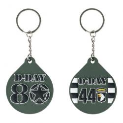 Porte-clés 3D PVC d-day 80 airborne | Fostex (0000 8702)