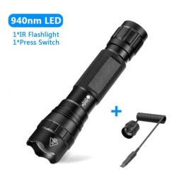 AirsoftPeak Lampe De Poche Infrarouge IR 940NM LED SET - LIVRAISON GRATUITE !!!