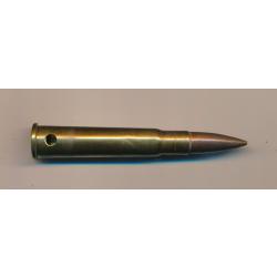 NEUTRA cartouche .303 British Ball Mk VII ww2 Anglaise par Greenwood & Batley. en 1943 balle NICKEL