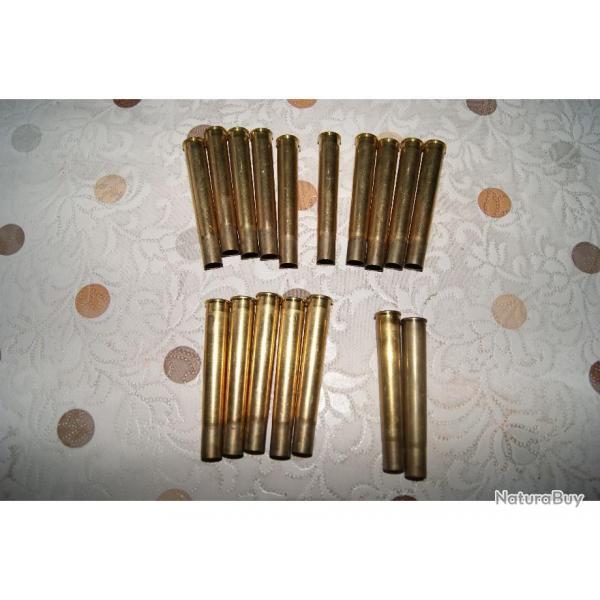 LOT de  17 DOUILLES  9,3 x 74 R ( pour rechargement )