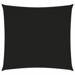 Voile toile d'ombrage parasol tissu oxford rectangulaire 2,5 x 3 m noir 02_0009552