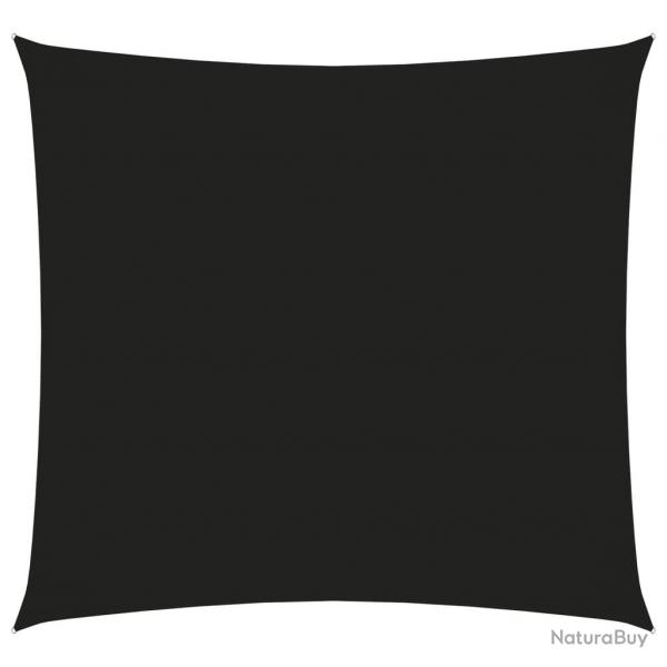 Voile toile d'ombrage parasol tissu oxford rectangulaire 2,5 x 3 m noir 02_0009552