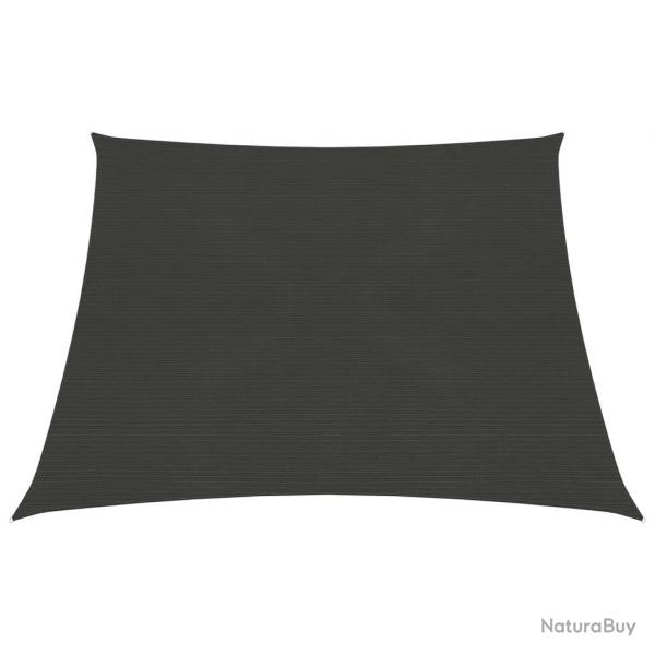 Voile d'ombrage 160 g/m anthracite 4/5 x 4 m pehd 02_0008931