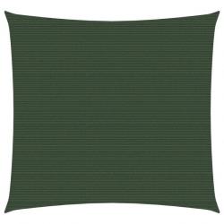 Voile d'ombrage 160 g/m² vert foncé 2,5 x 2,5 m PEHD 02_0009405