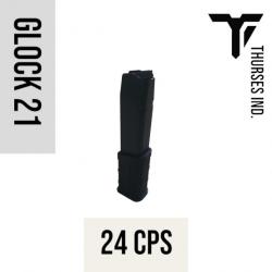Extension chargeur glock 21 .45 acp 24 coups THURSES INDUSTRIES
