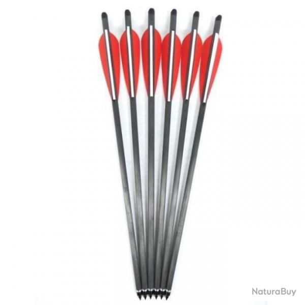 Ek Archery - Lot de 6 traits 17" en carbone pour arbalte 666135531083c