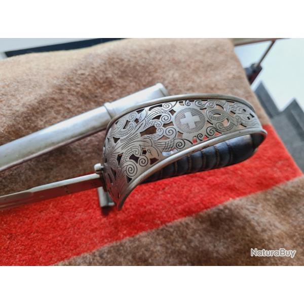 Suisse SABRE D'OFFICIER M1899 Q13