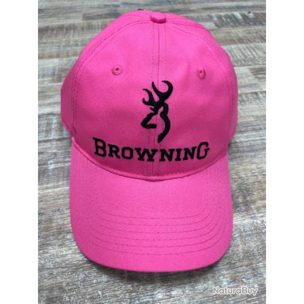 CASQUETTE BROWNING  ROSE