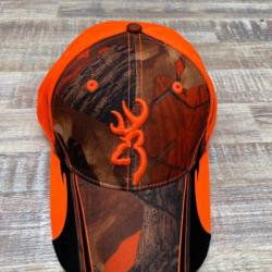 CASQUETTE BROWNING  FLUO NOIR